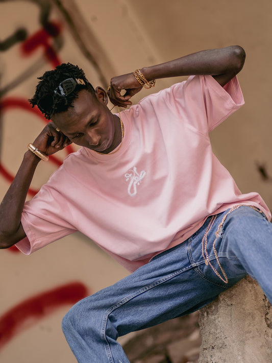 Embroidered TAFRA signature tee