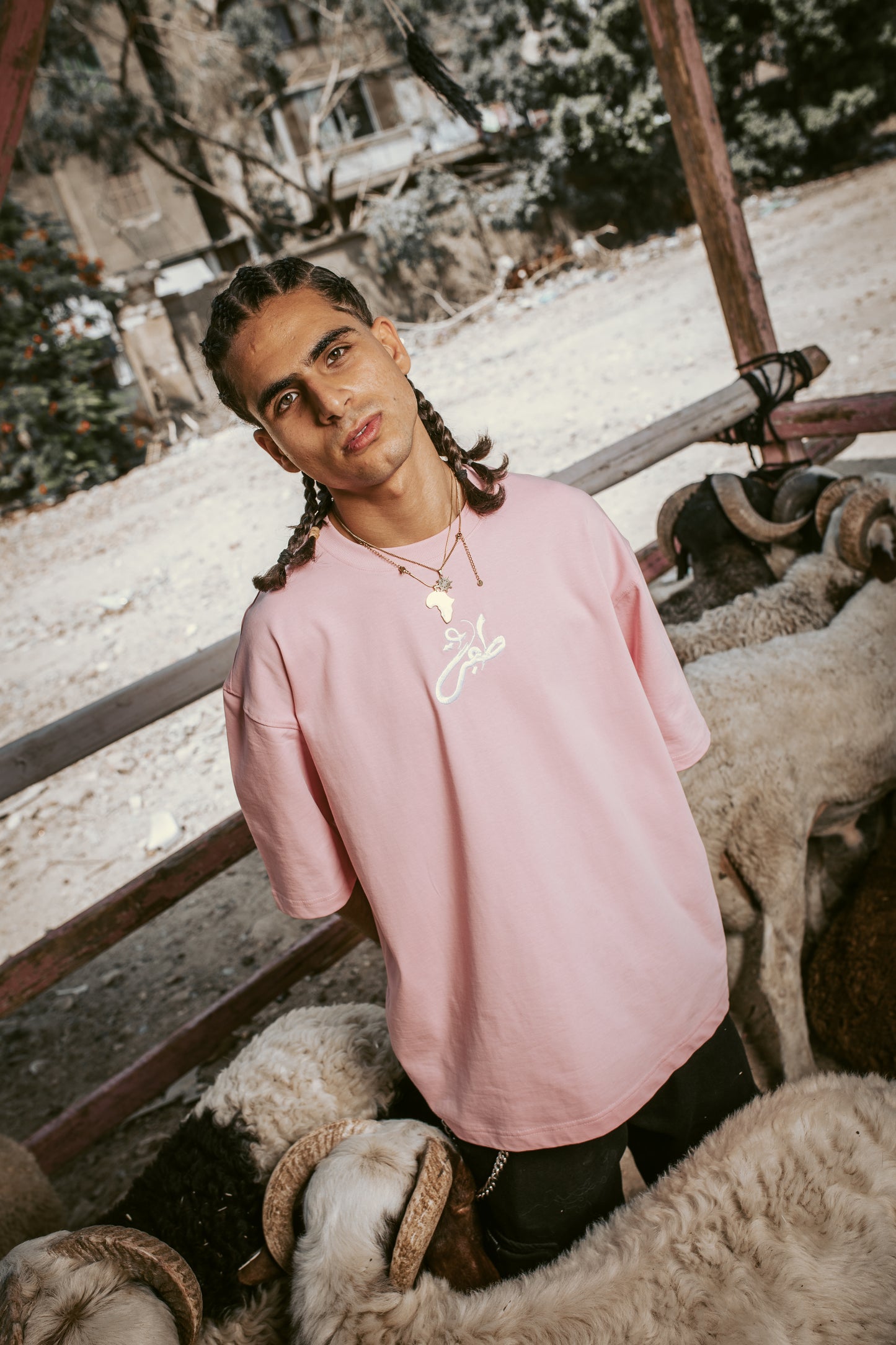 Embroidered TAFRA signature tee