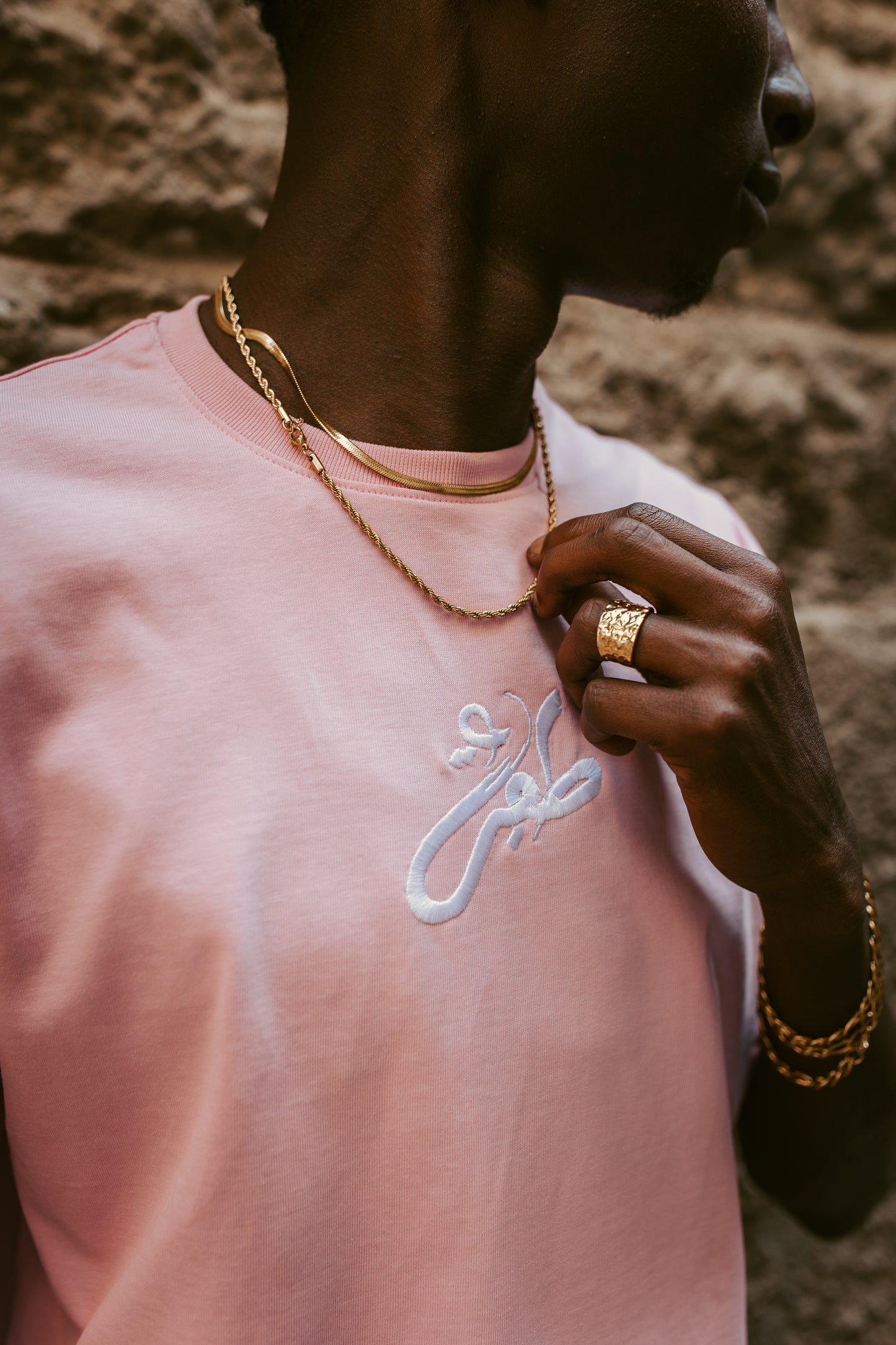 Embroidered TAFRA signature tee