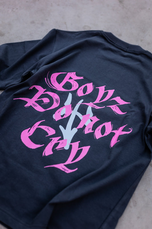 Boyz Don't Cry Printed Tee